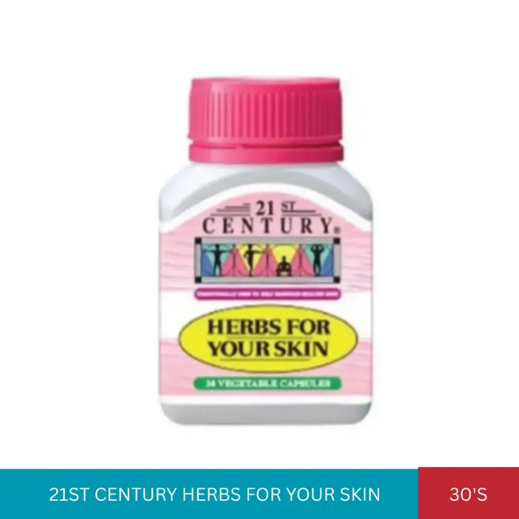 21ST CENTURY HERBS FOR YOUR SKIN (30'S)
