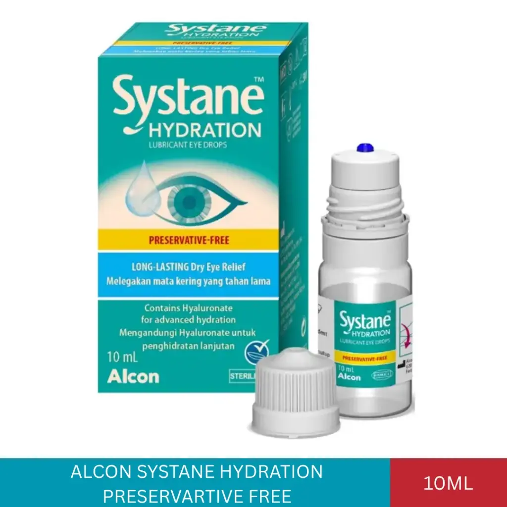 ALCON SYSTANE HYDRATION PRESERVARTIVE FREE (10ML)#
