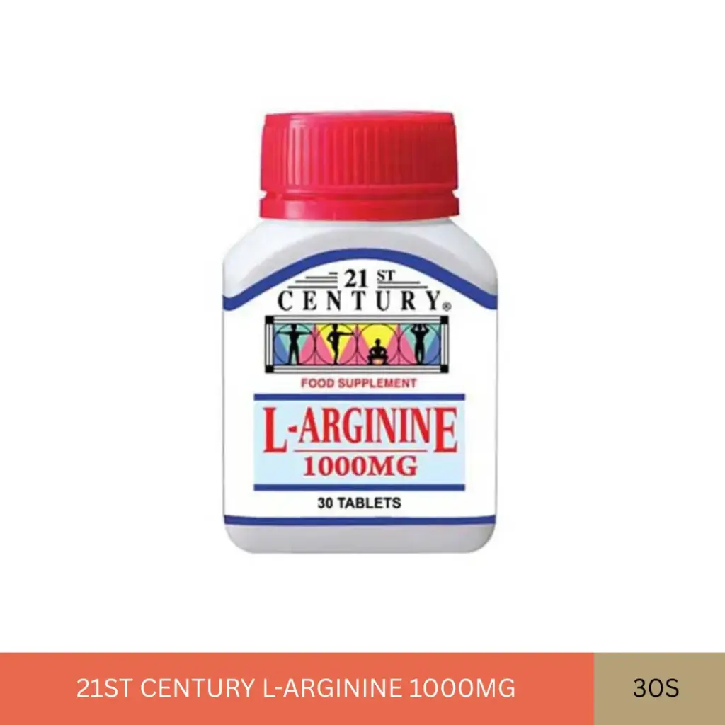 21ST CENTURY L-ARGININE 1000MG (30'S)