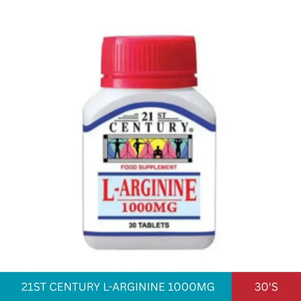 21ST CENTURY L-ARGININE 1000MG (30'S)
