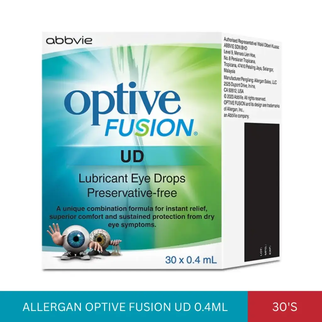 ALLERGAN OPTIVE FUSION UD 0.4ML (30'S)*