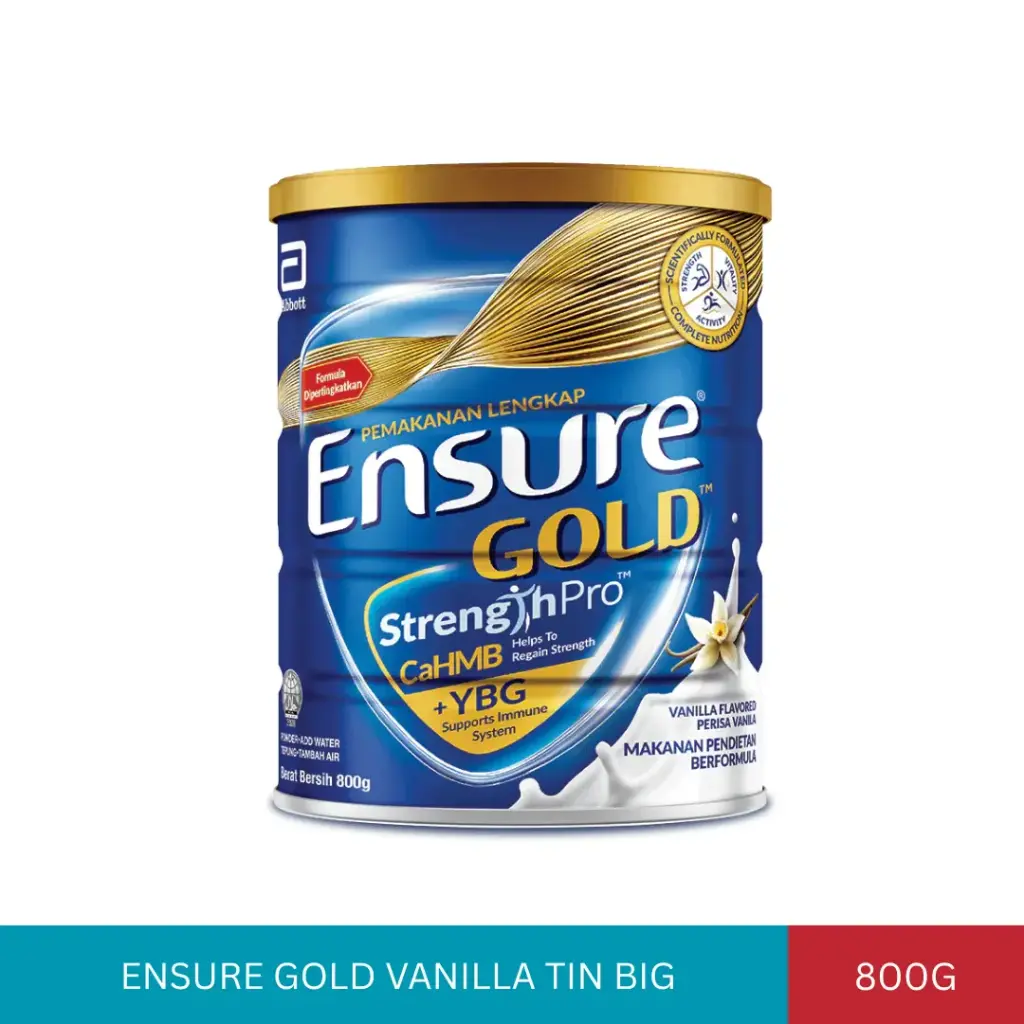 ENSURE GOLD VANILLA TIN BIG (800G)*