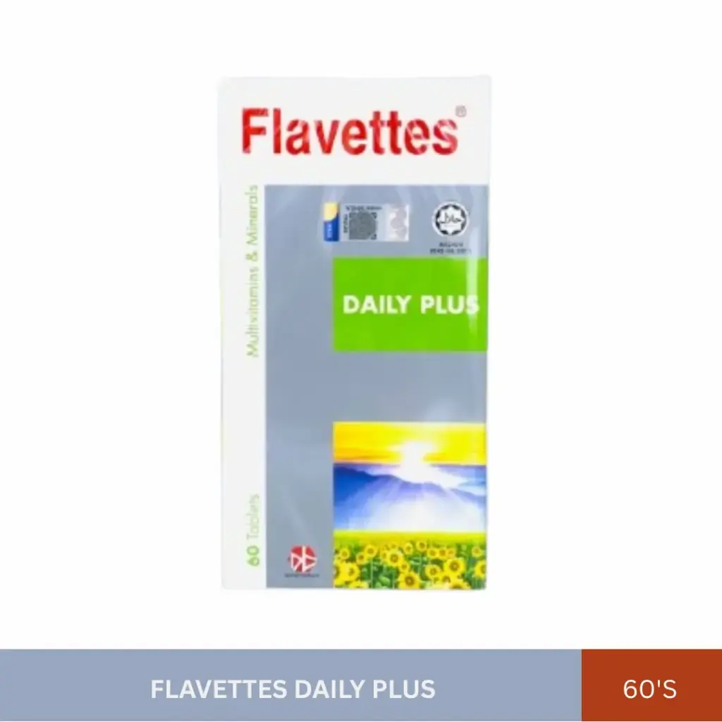 FLAVETTES DAILY PLUS (60'S)#