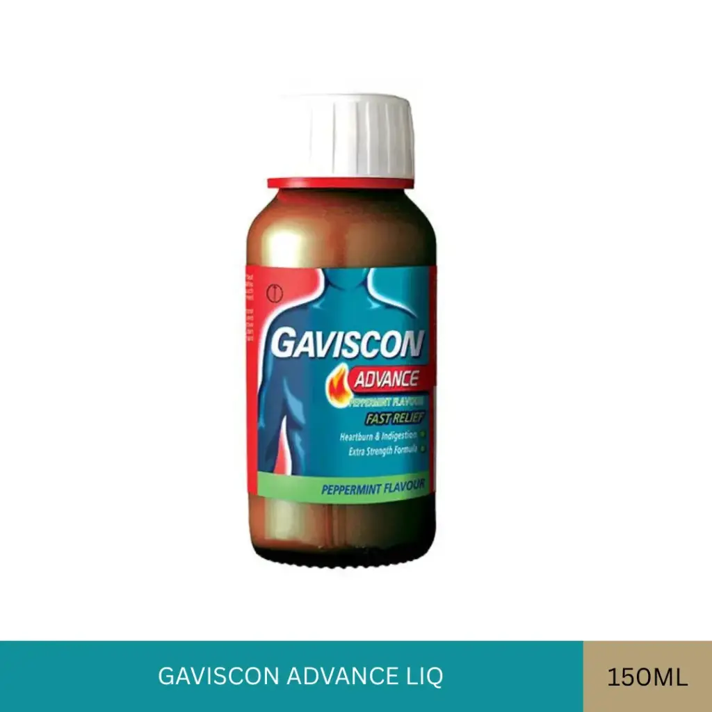 GAVISCON ADVANCE LIQ (150ML)
