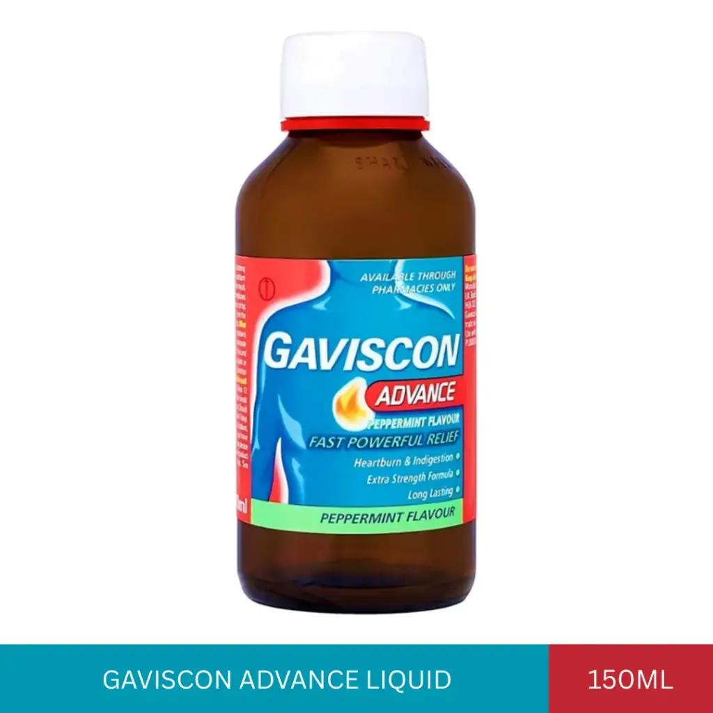 GAVISCON ADVANCE LIQ (150ML)