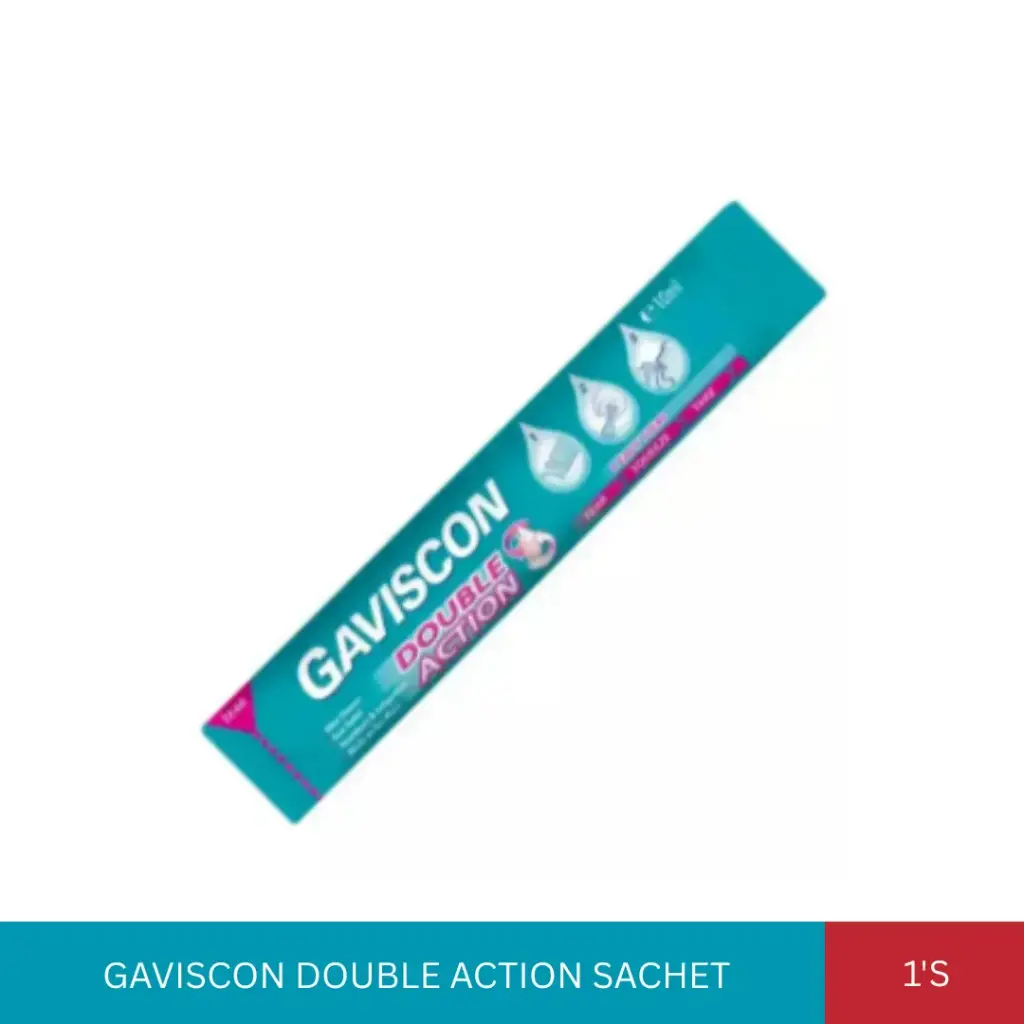 GAVISCON DOUBLE ACTION SACHET (1'S)