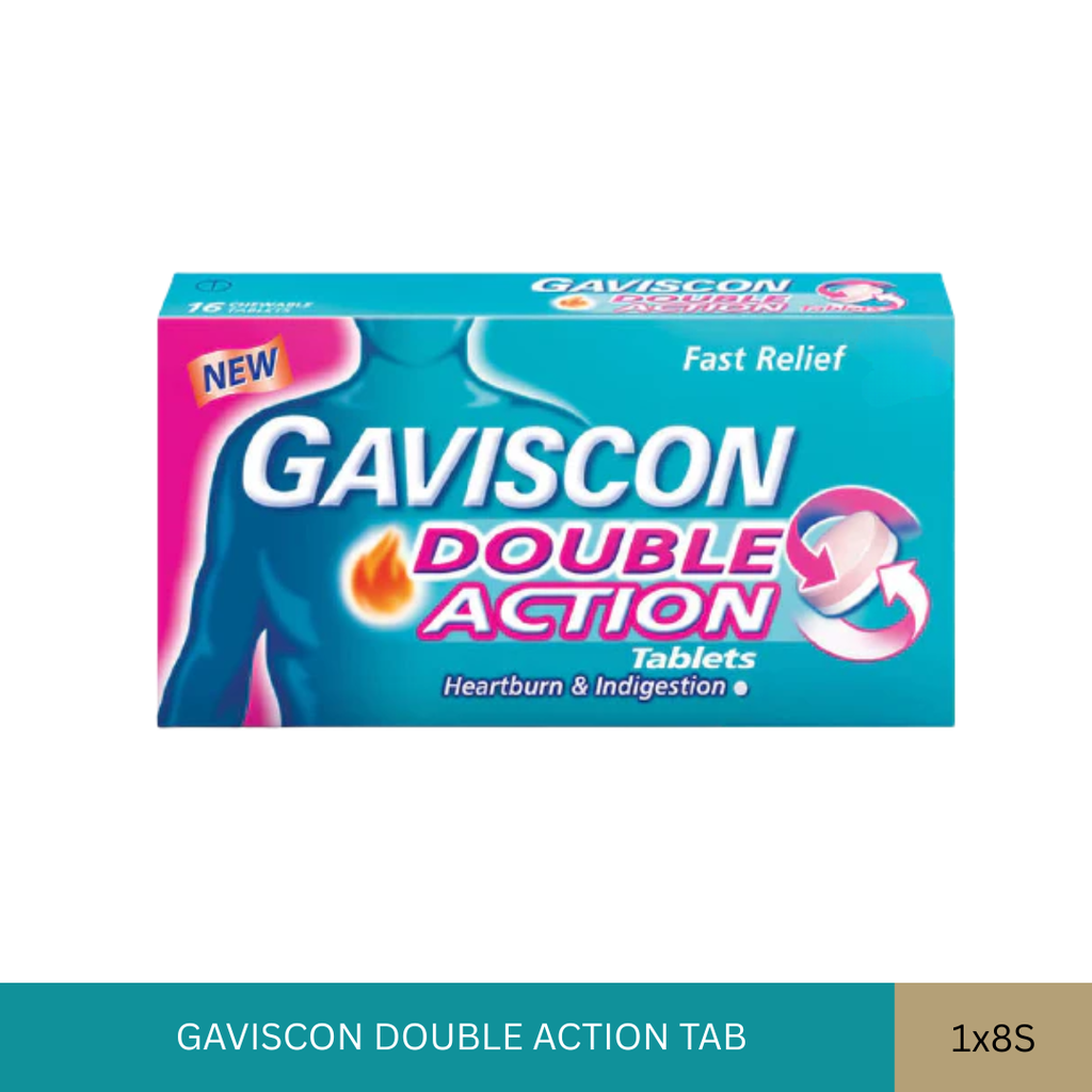 GAVISCON DOUBLE ACTION TAB (1X8'S)