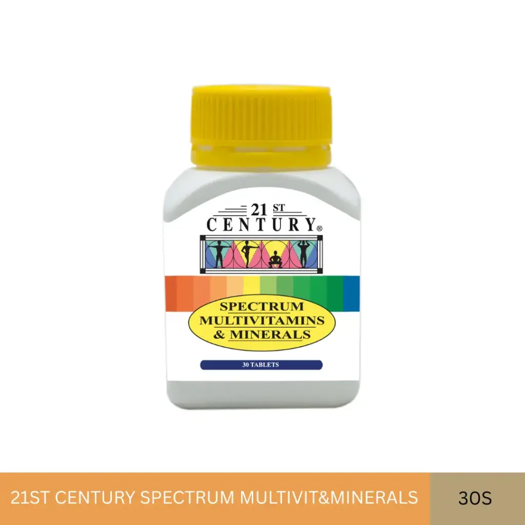 21ST CENTURY SPECTRUM MULTIVIT&MINERALS (30'S)