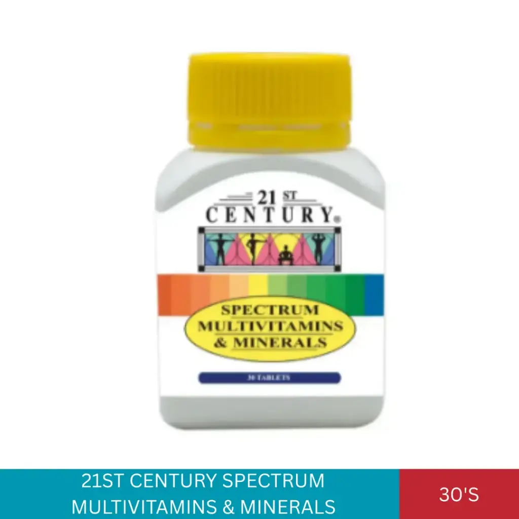 21ST CENTURY SPECTRUM MULTIVIT&MINERALS (30'S)