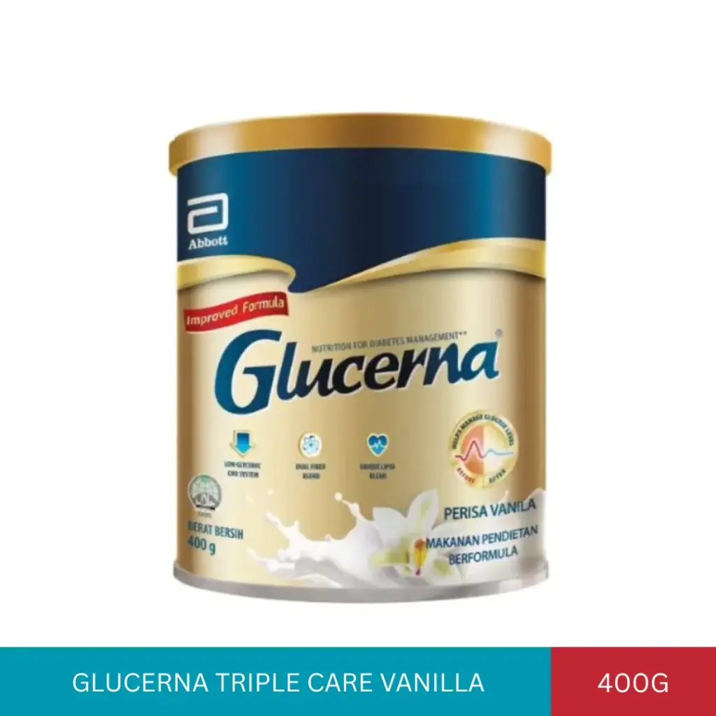 GLUCERNA TRIPLE CARE VANILLA (400G)#