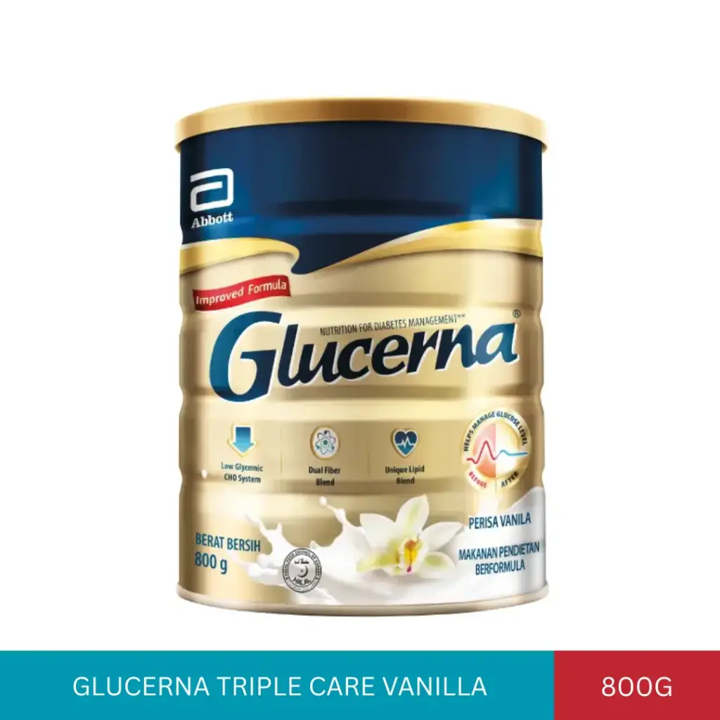 GLUCERNA TRIPLE CARE VANILLA (800G)#