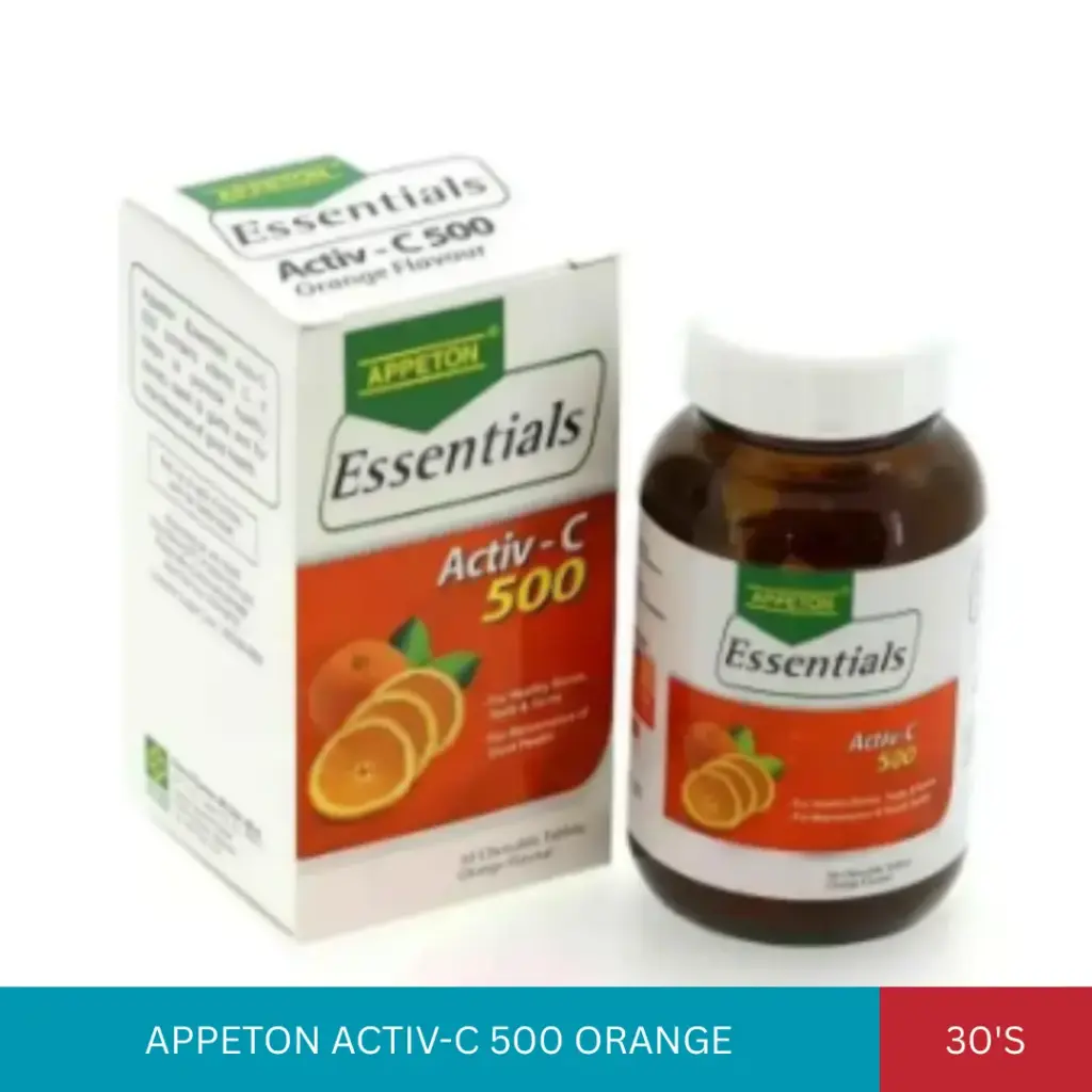 APPETON ACTIV-C 500 ORANGE (30'S)