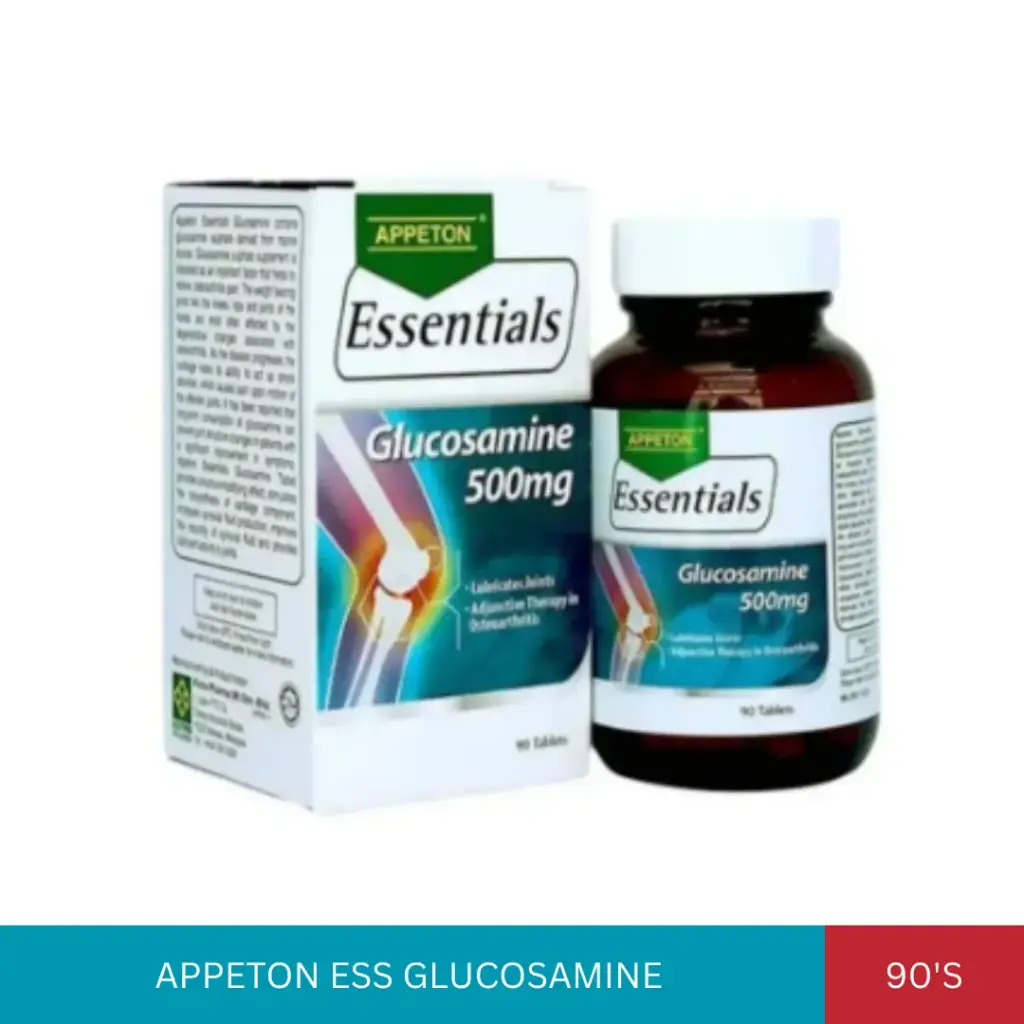 APPETON ESS GLUCOSAMINE 500MG (1X90'S)