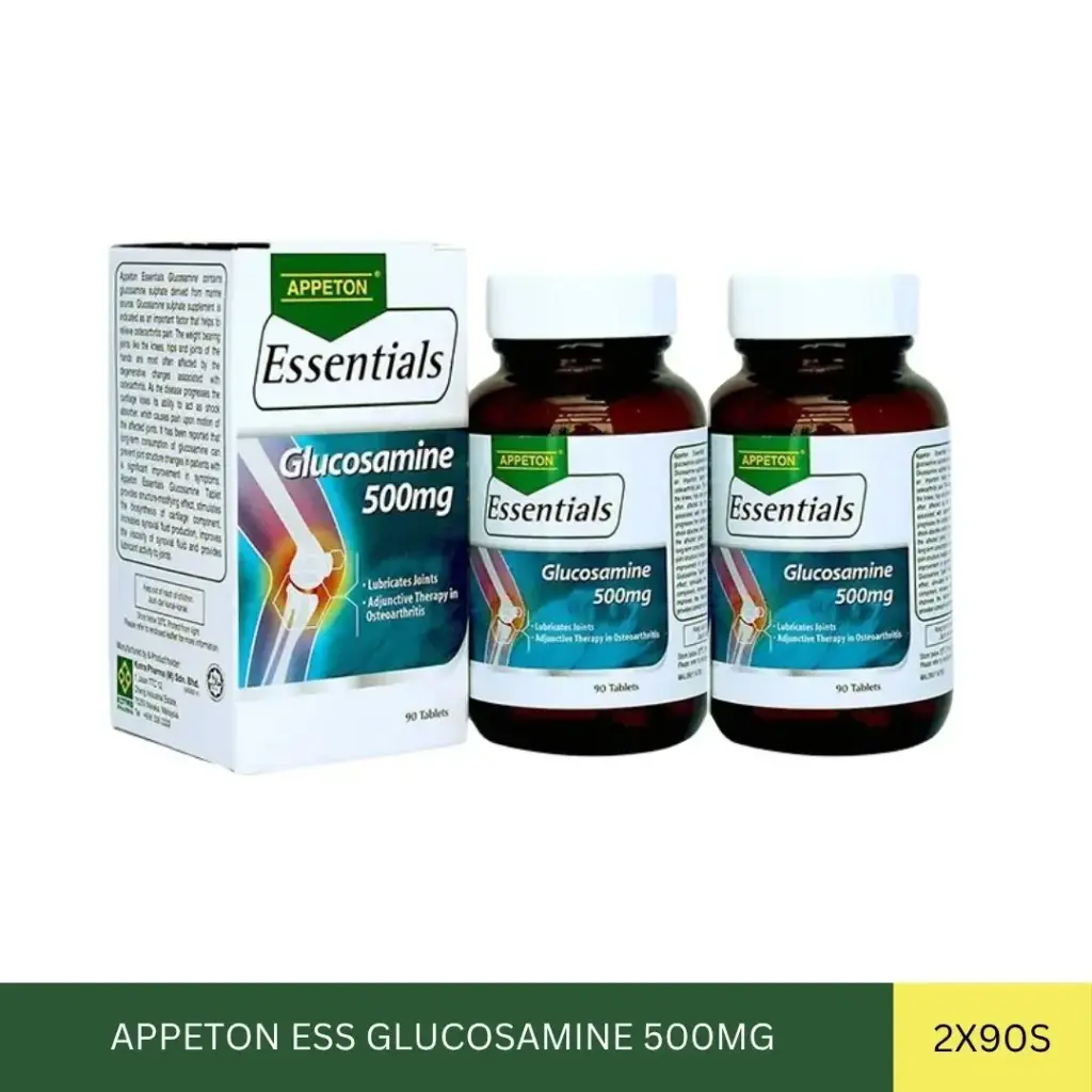 APPETON ESS GLUCOSAMINE 500MG (2X90'S)