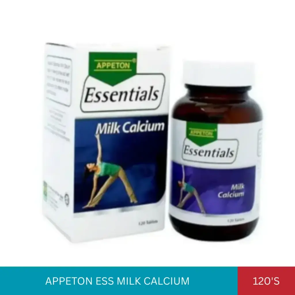 APPETON ESS MILK CALCIUM (120'S)