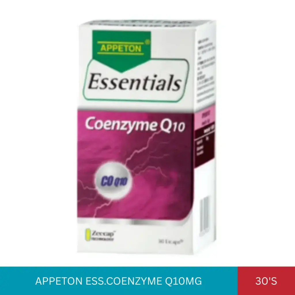 APPETON ESS.COENZYME Q10MG (30'S)