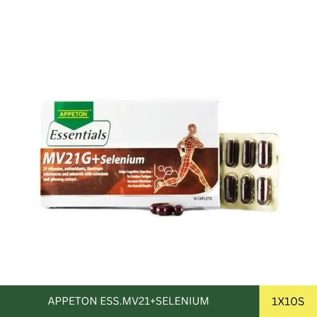 APPETON ESS.MV21+SELENIUM (1X10'S)