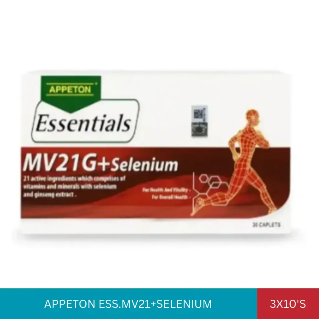 APPETON ESS.MV21+SELENIUM (3X10'S)