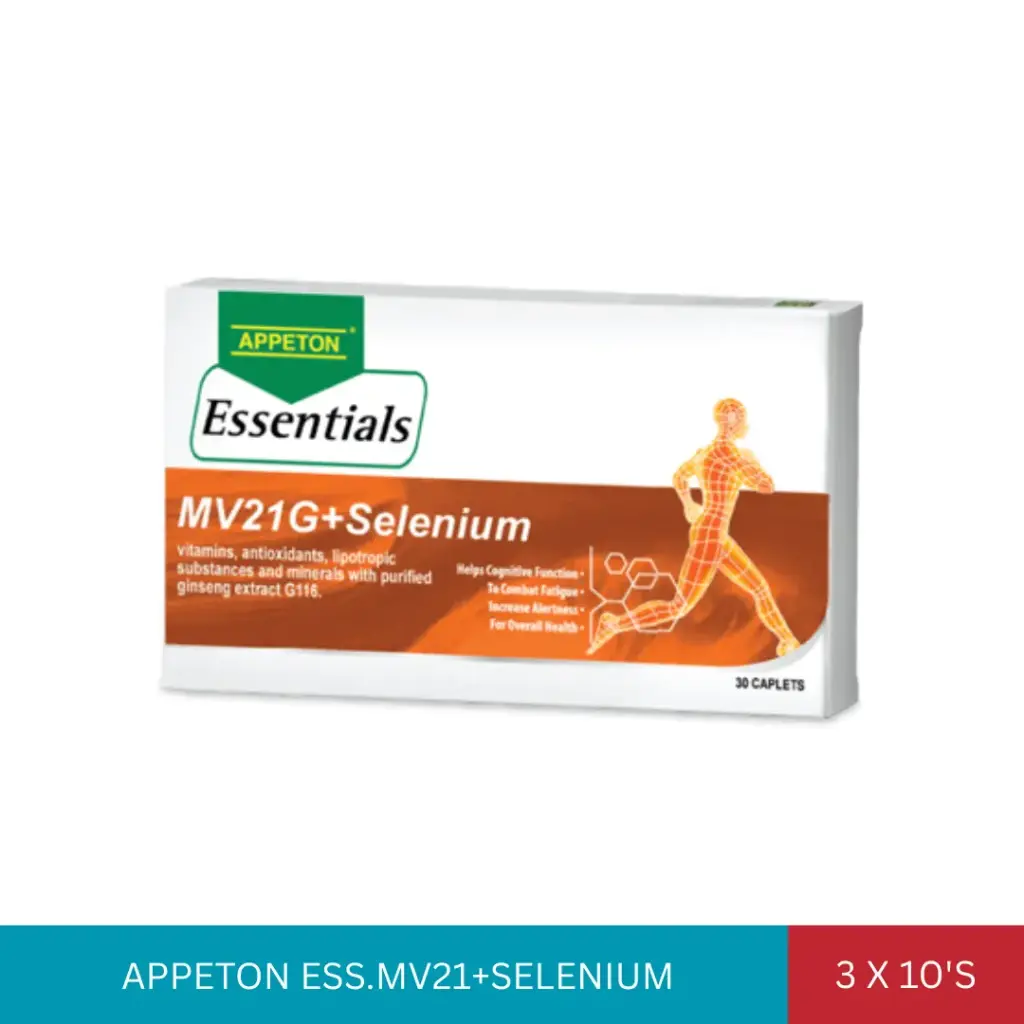 APPETON ESS.MV21+SELENIUM (3X10'S)