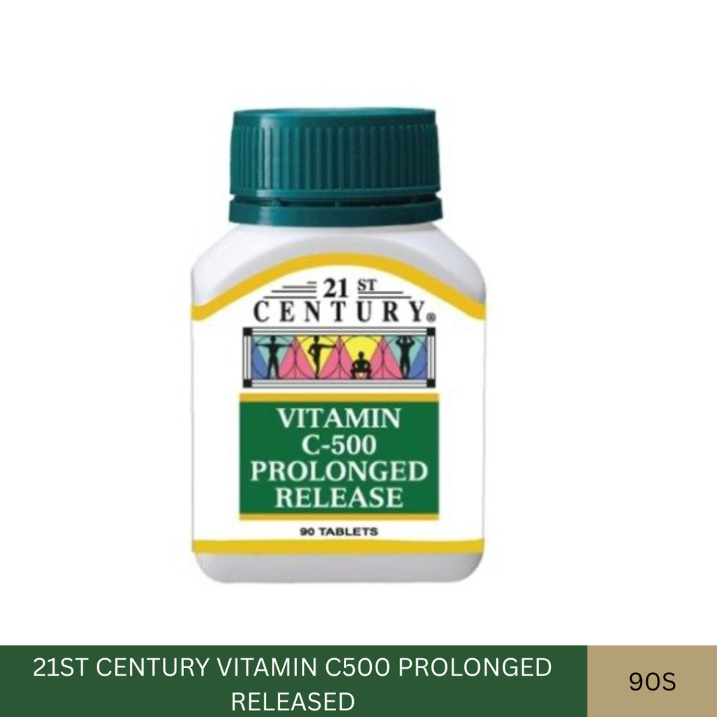 21ST CENTURY VITAMIN C500 PROLONGED RELEASED (90'S)