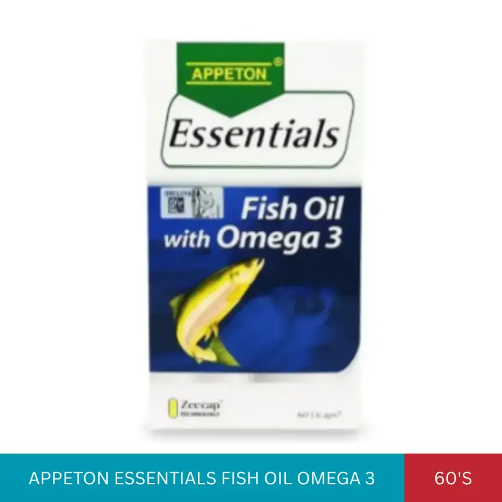 APPETON ESSENTIALS FISH OIL OMEGA 3 (60'S)