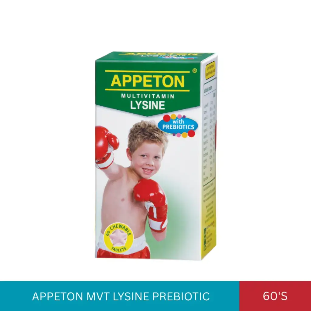 APPETON MVT LYSINE PREBIOTIC (60'S)#