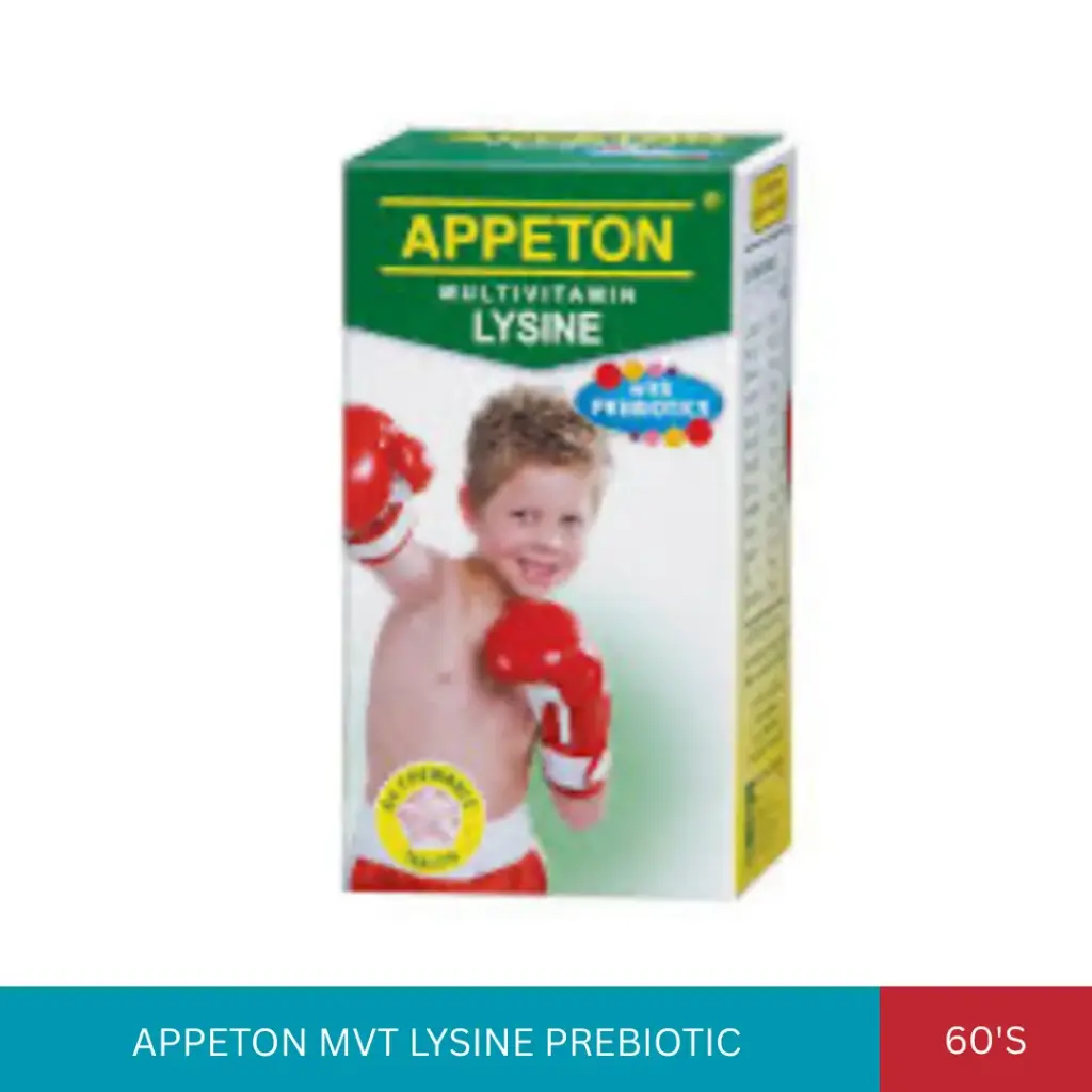 APPETON MVT LYSINE PREBIOTIC (60'S)#