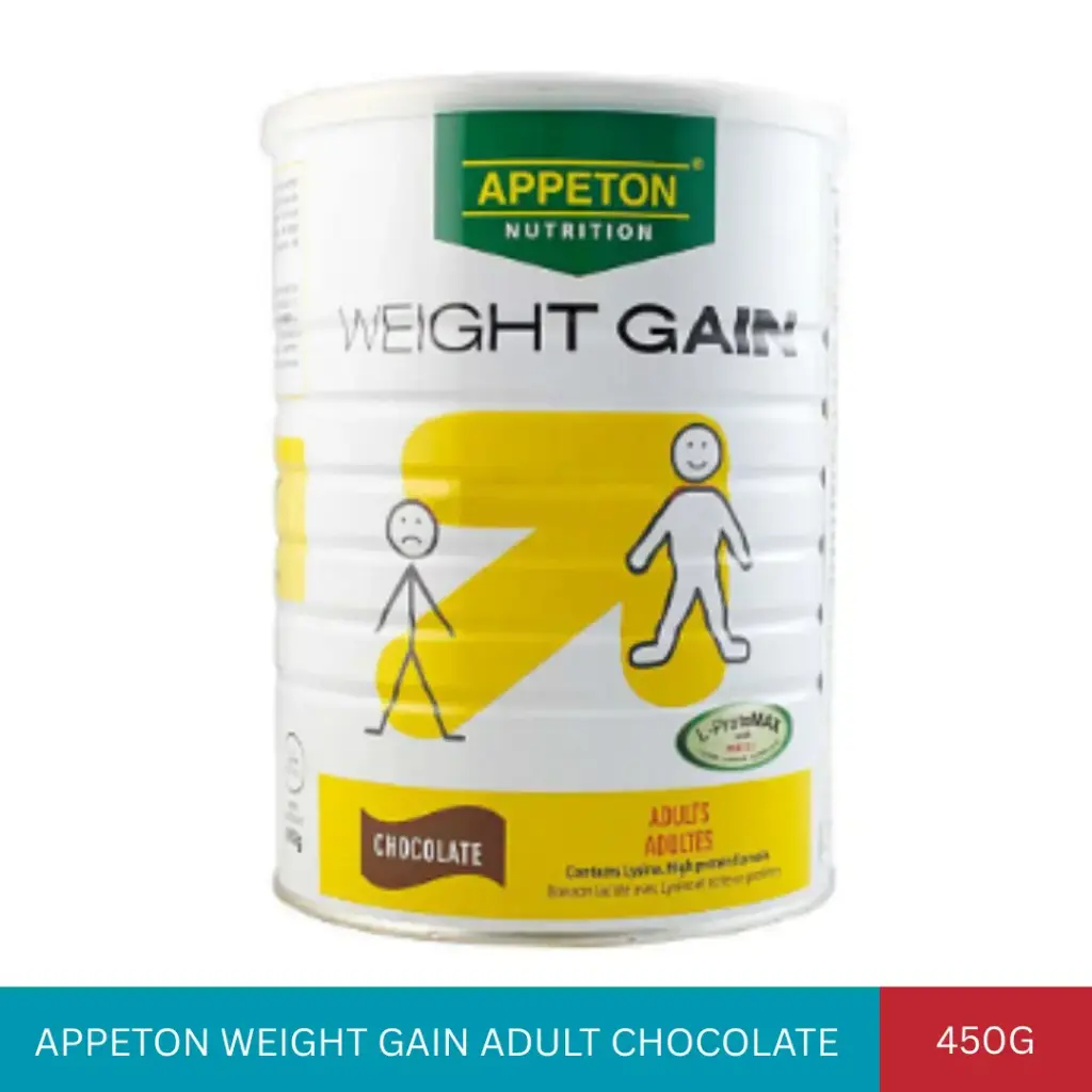 APPETON WEIGHT GAIN ADULT CHOCOLATE (450G)