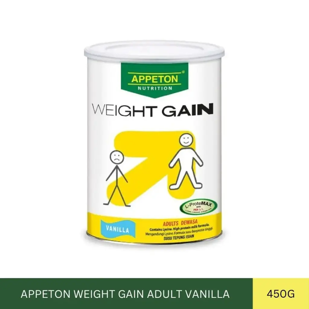 APPETON WEIGHT GAIN ADULT VANILLA (450G)