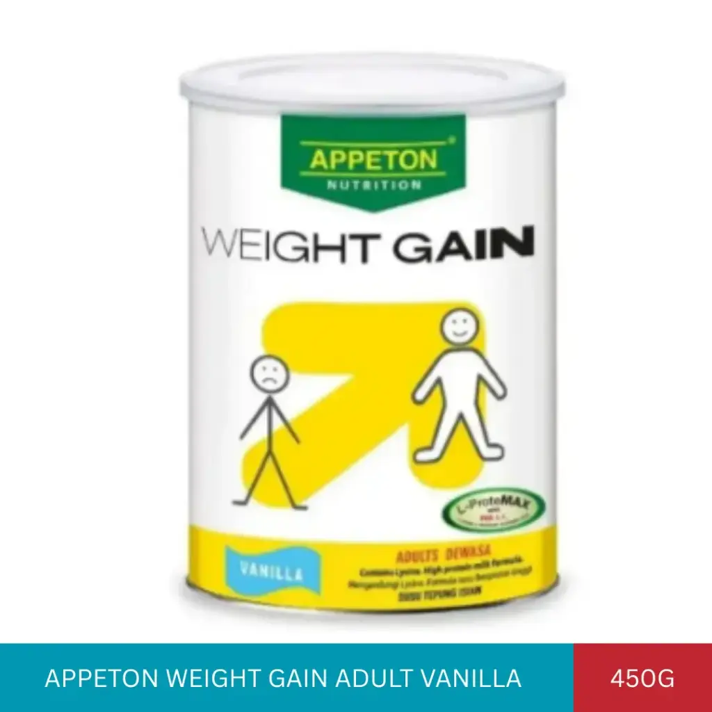 APPETON WEIGHT GAIN ADULT VANILLA (450G)