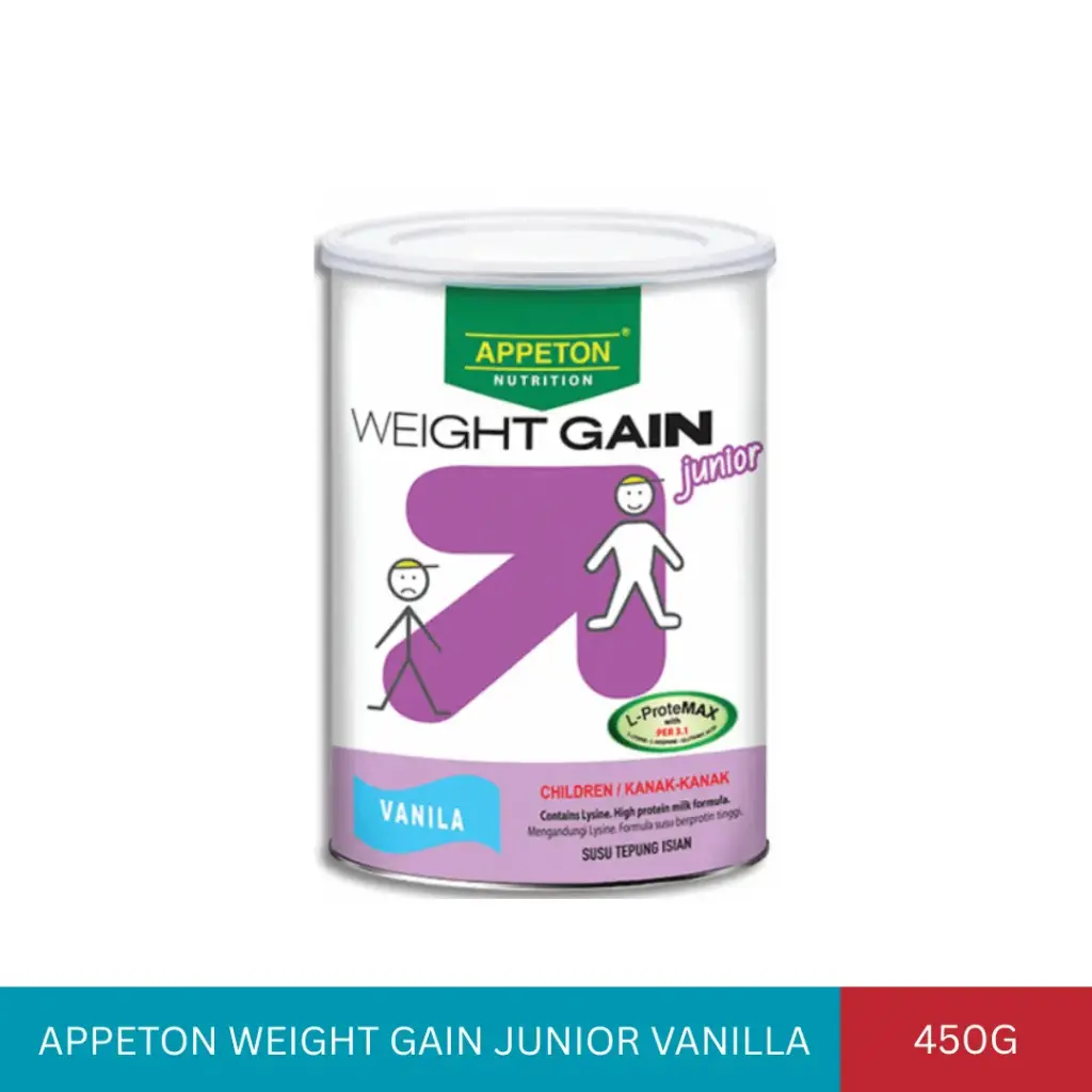 APPETON WEIGHT GAIN JUNIOR VANILLA (450G)