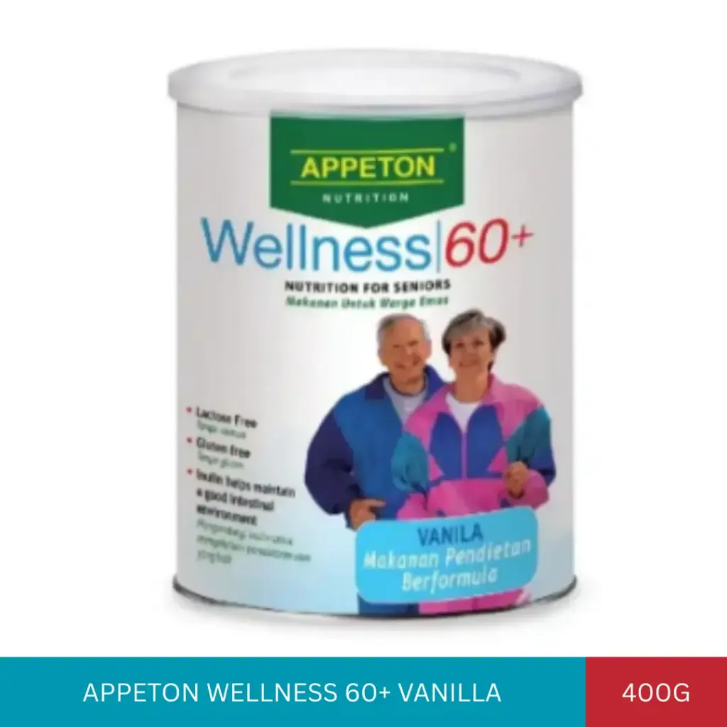 APPETON WELLNESS 60+ (VANILLA) 400G