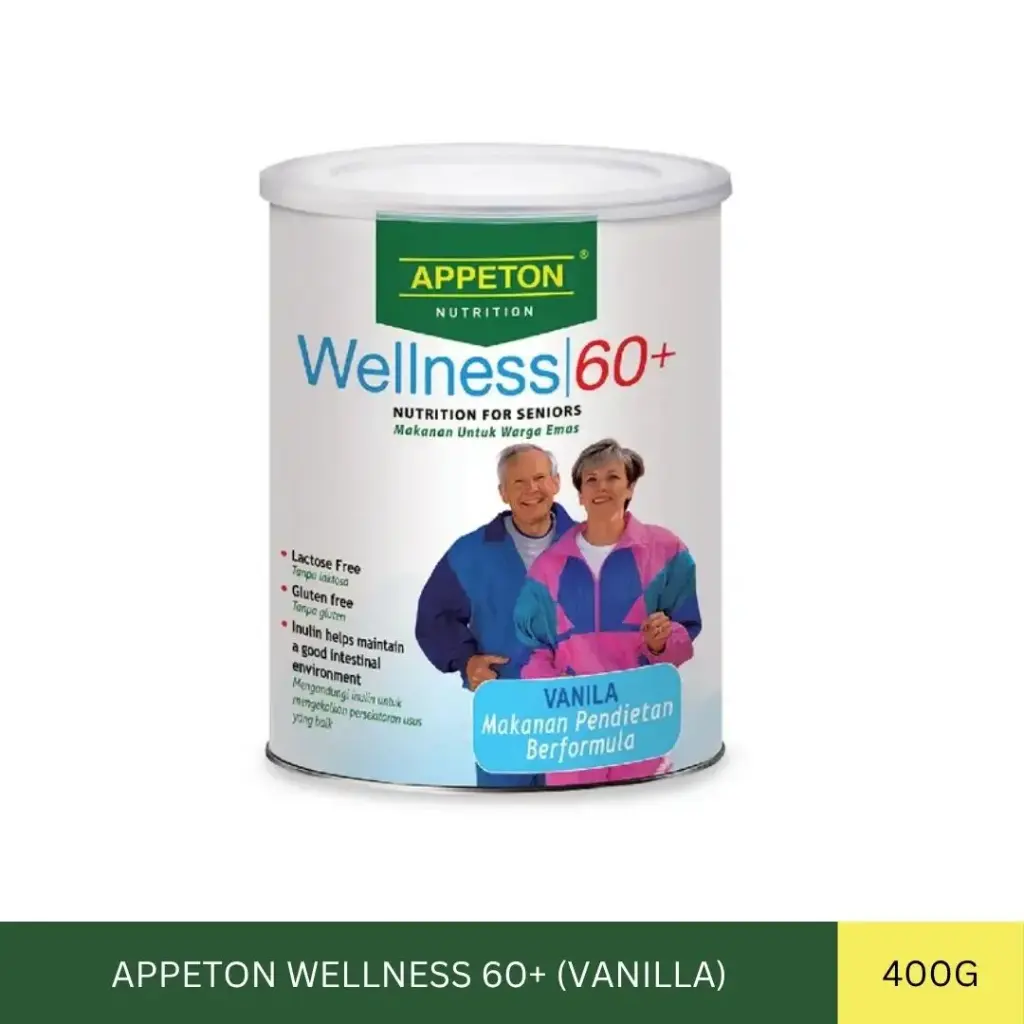 APPETON WELLNESS 60+ (VANILLA) 400G