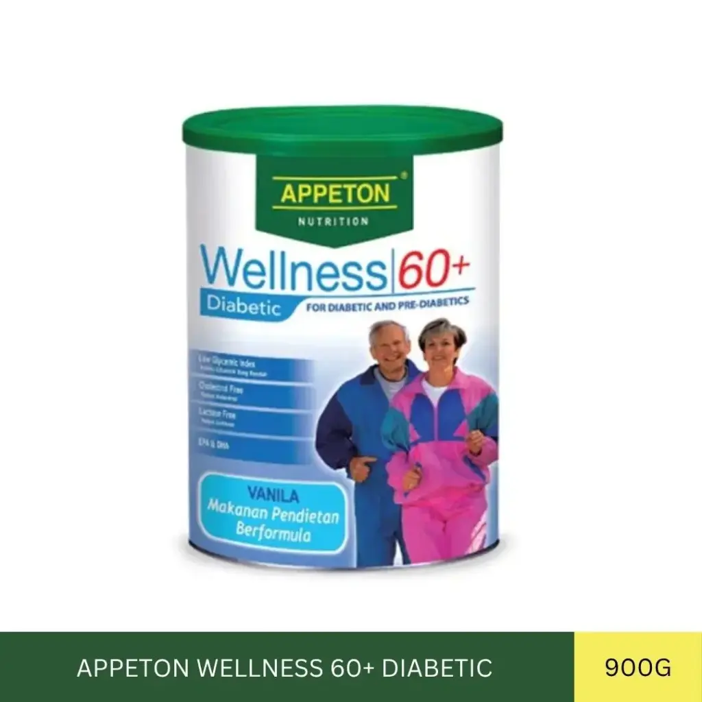 APPETON WELLNESS 60+ DIABETIC (900G)