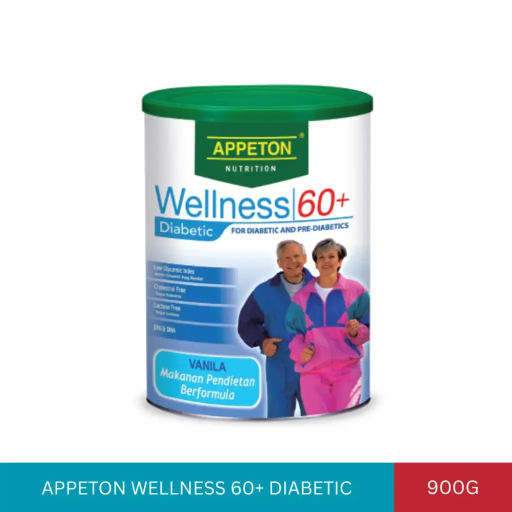 APPETON WELLNESS 60+ DIABETIC (900G)