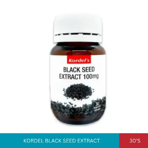 [011061] KORDEL BLACK SEED EXTRACT 100MG (30'S)