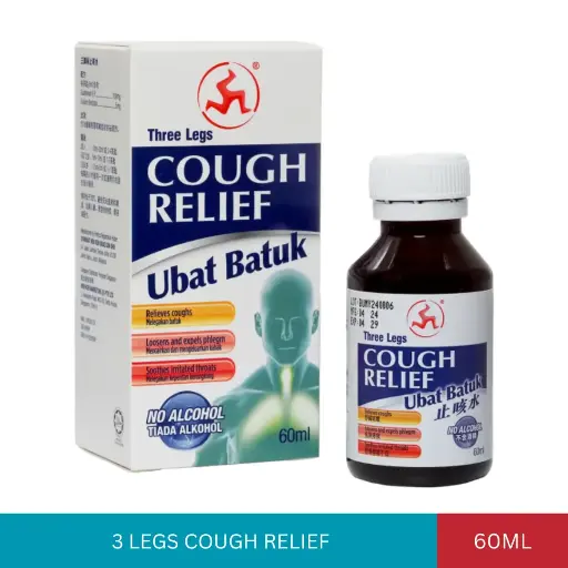 [000110] 3 LEGS COUGH RELIEF (60ML)#