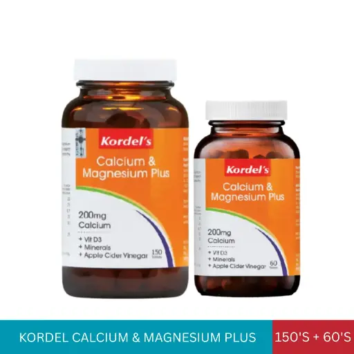 [011071] KORDEL CALCIUM & MAGNESIUM PLUS (150'S+60'S)#