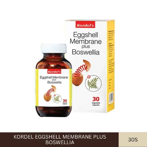 [011081] KORDEL EGGSHELL MEMBRANE PLUS BOSWELLIA (30'S)