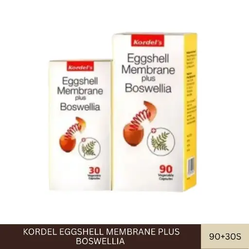 [011082] KORDEL EGGSHELL MEMBRANE PLUS BOSWELLIA (90+30'S)