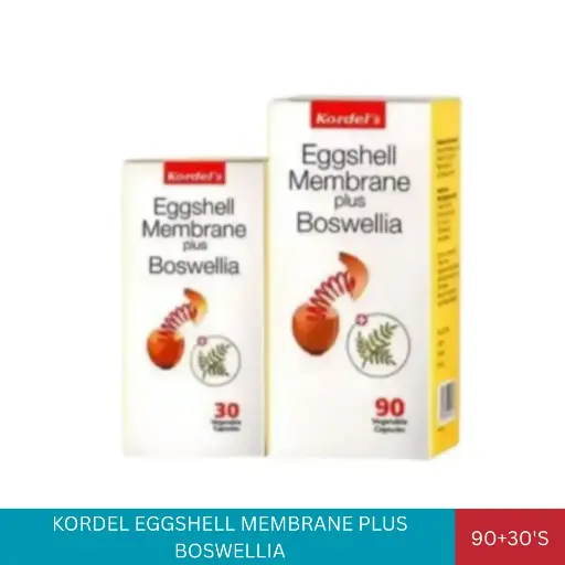 [011082] KORDEL EGGSHELL MEMBRANE PLUS BOSWELLIA (90+30'S)