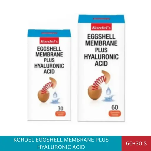 [011085] KORDEL EGGSHELL MEMBRANE PLUS HYALURONIC ACID (60+30'S)