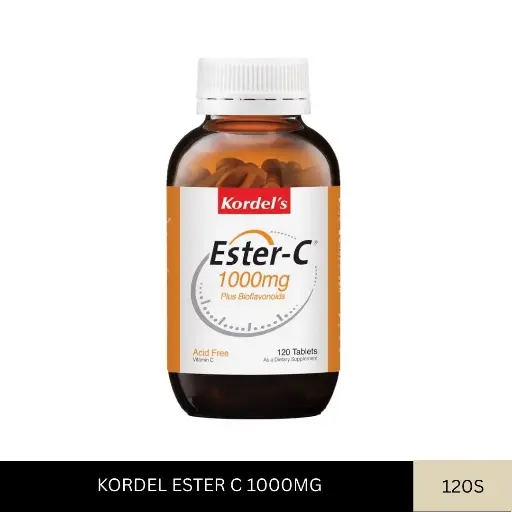 [011089] KORDEL ESTER C 1000MG (120'S)