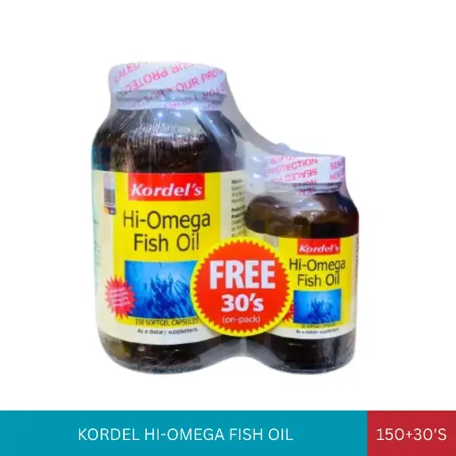 [011182] KORDEL HI-OMEGA FISH OIL (150'S+30'S)#