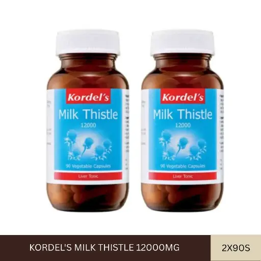 [011186] KORDEL MILK THISTLE 12000MG (2X90'S)