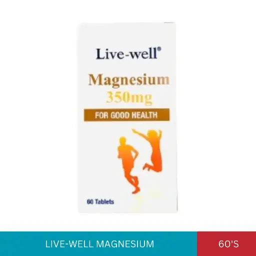 [011740] LIVE-WELL MAGNESIUM 350MG (60'S)#