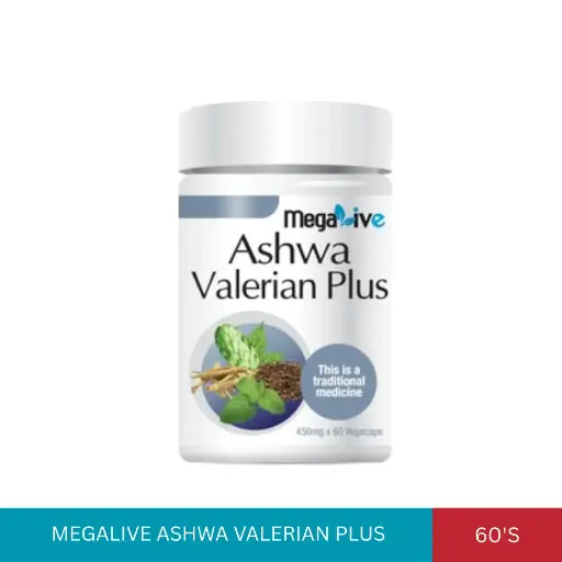 [012810] MEGALIVE ASHWA VALERIAN PLUS (60'S)*