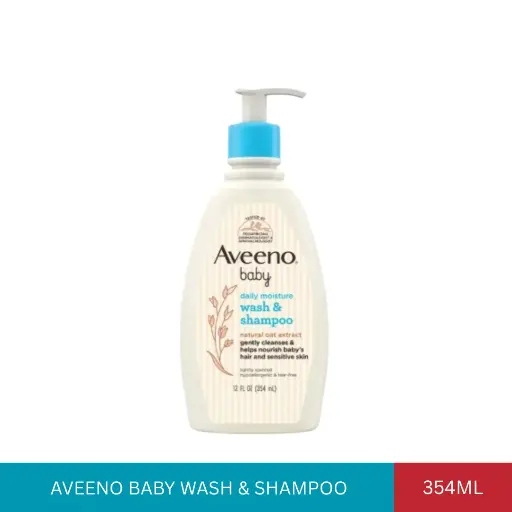 [001299] AVEENO BABY WASH & SHAMPOO (354ML)#