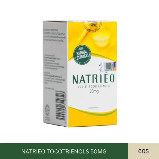 [013665] NATRIEO TOCOTRIENOLS 50MG (60'S)