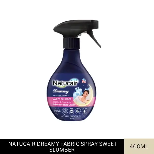[013672] NATUCAIR DREAMY FABRIC SPRAY SWEET SLUMBER (400ML)